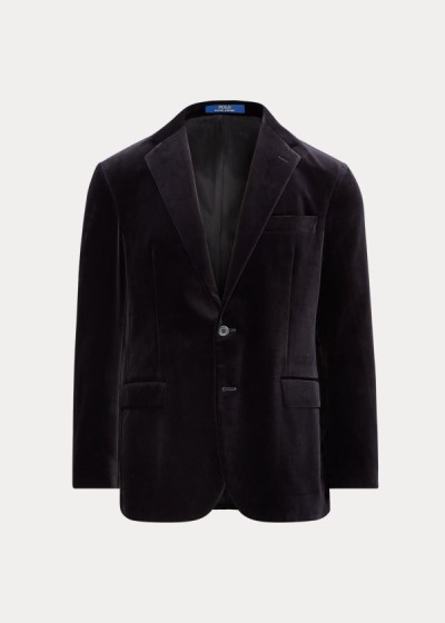 Polo Ralph Lauren Velvet Blazer Herre Danmark (VGUEW1462)